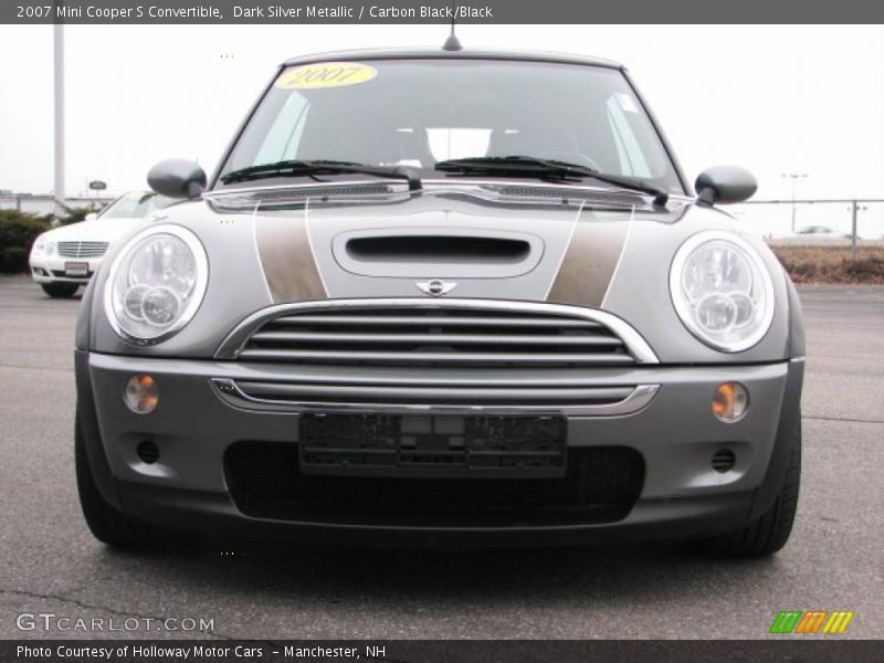 Dark Silver Metallic / Carbon Black/Black 2007 Mini Cooper S Convertible