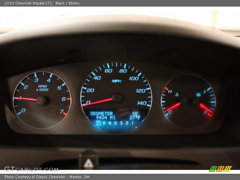 Black / Ebony 2010 Chevrolet Impala LTZ