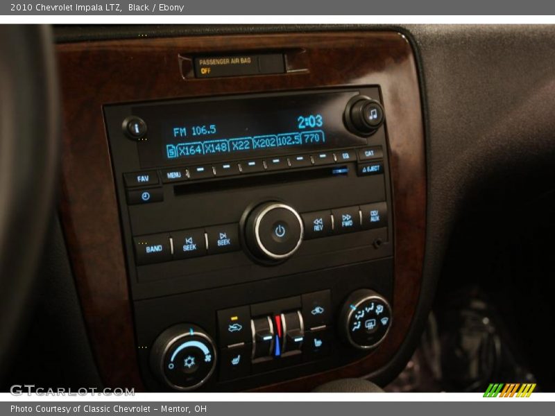 Black / Ebony 2010 Chevrolet Impala LTZ