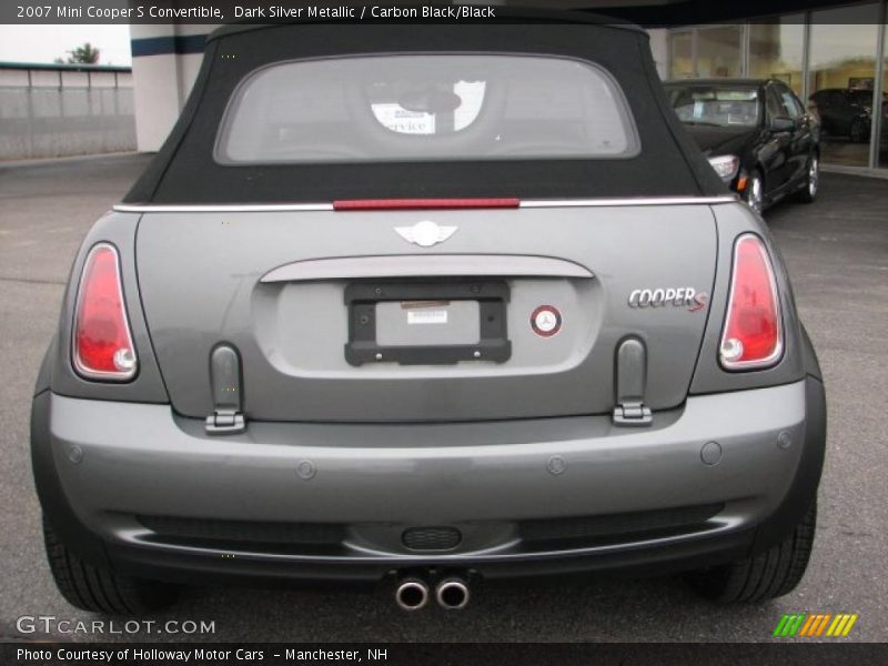 Dark Silver Metallic / Carbon Black/Black 2007 Mini Cooper S Convertible