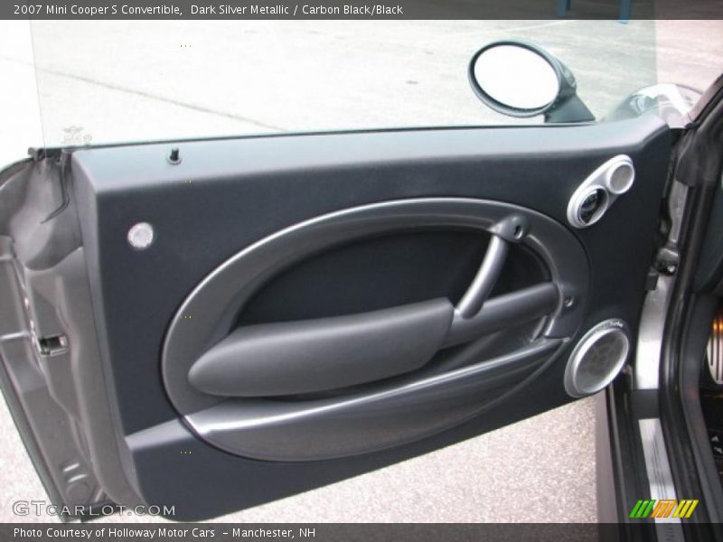 Dark Silver Metallic / Carbon Black/Black 2007 Mini Cooper S Convertible