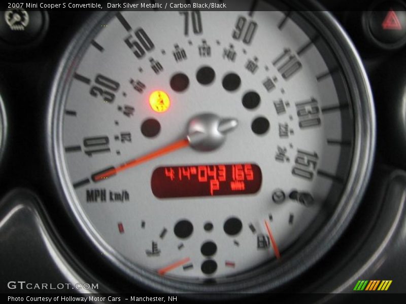 Dark Silver Metallic / Carbon Black/Black 2007 Mini Cooper S Convertible