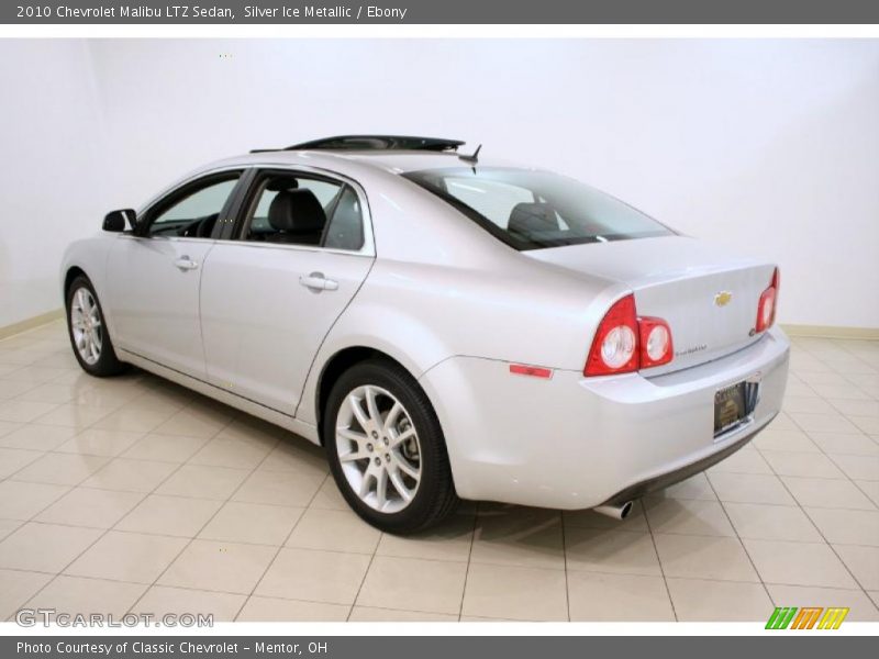 Silver Ice Metallic / Ebony 2010 Chevrolet Malibu LTZ Sedan