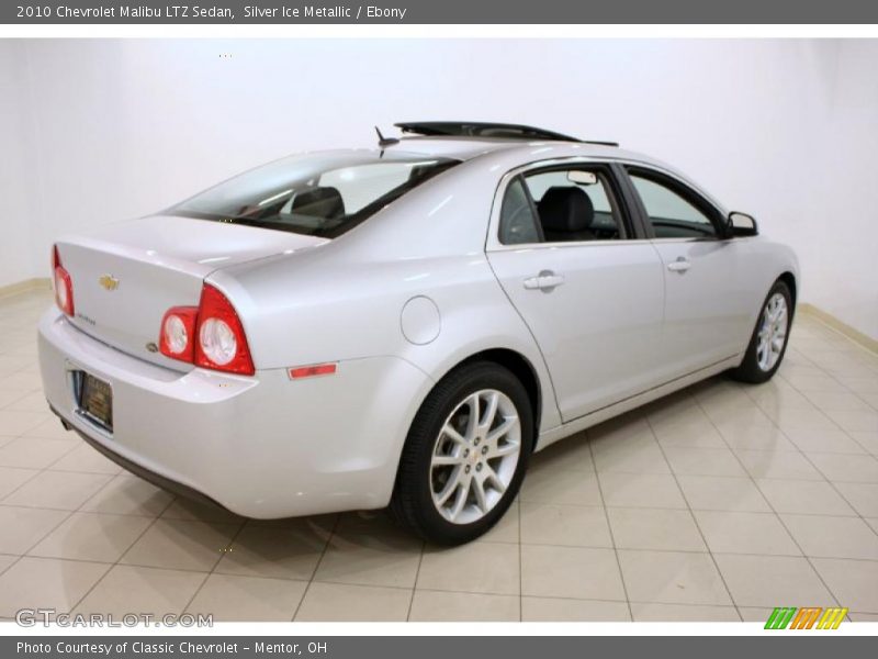 Silver Ice Metallic / Ebony 2010 Chevrolet Malibu LTZ Sedan