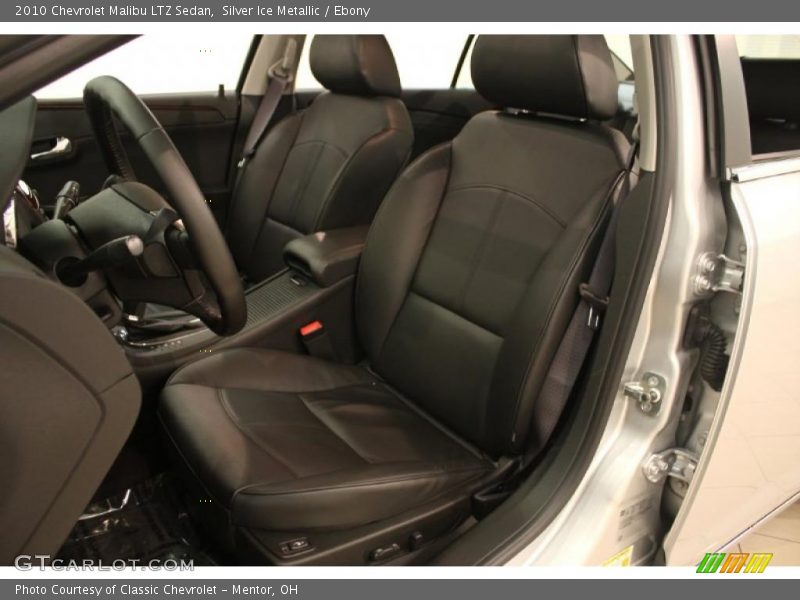 Silver Ice Metallic / Ebony 2010 Chevrolet Malibu LTZ Sedan