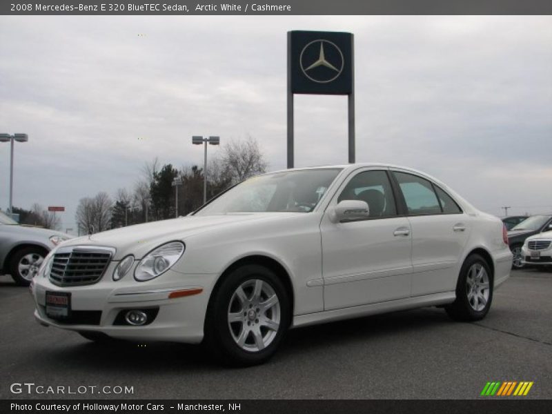 Arctic White / Cashmere 2008 Mercedes-Benz E 320 BlueTEC Sedan