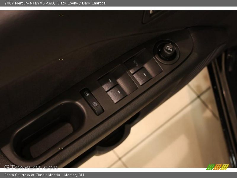 Black Ebony / Dark Charcoal 2007 Mercury Milan V6 AWD