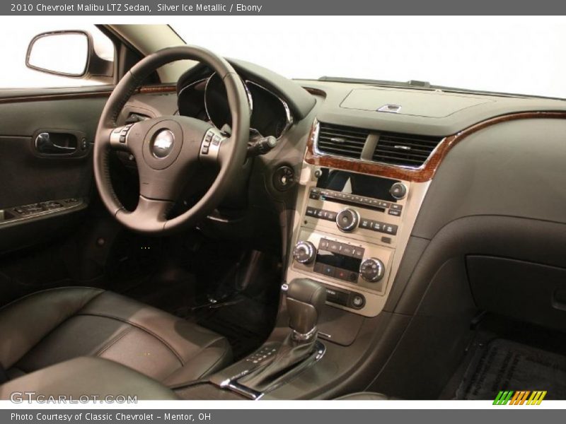 Silver Ice Metallic / Ebony 2010 Chevrolet Malibu LTZ Sedan