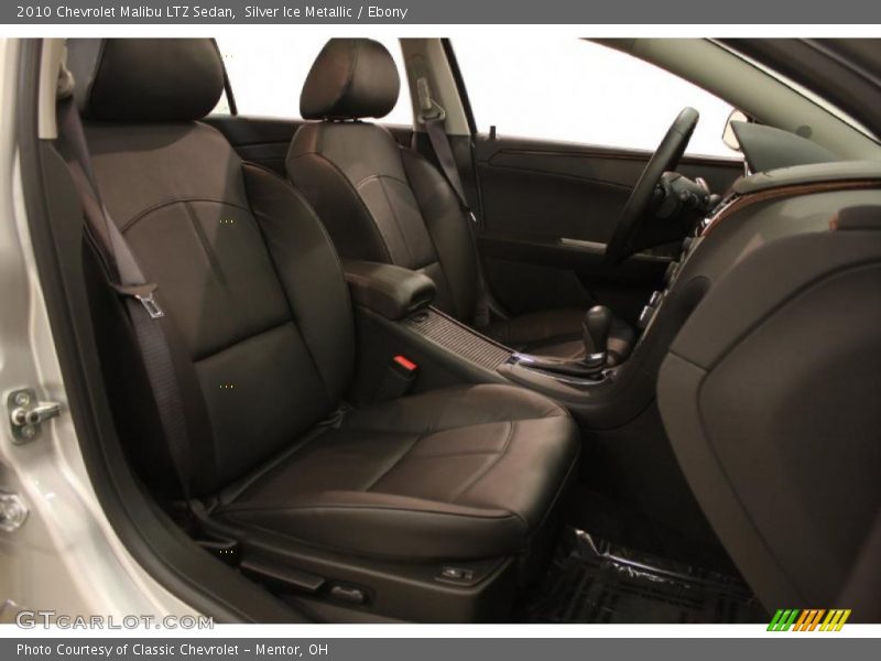 Silver Ice Metallic / Ebony 2010 Chevrolet Malibu LTZ Sedan