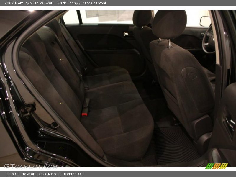 Black Ebony / Dark Charcoal 2007 Mercury Milan V6 AWD