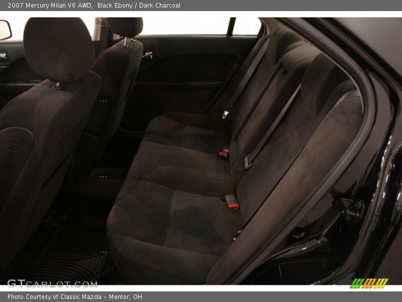 Black Ebony / Dark Charcoal 2007 Mercury Milan V6 AWD