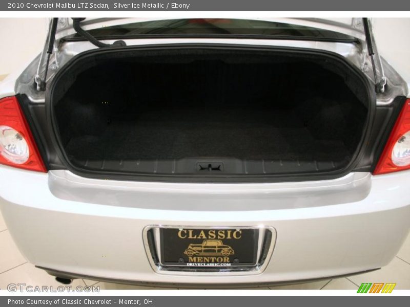 Silver Ice Metallic / Ebony 2010 Chevrolet Malibu LTZ Sedan