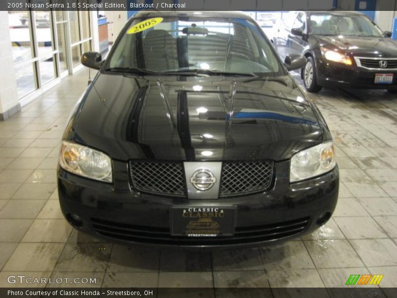 Blackout / Charcoal 2005 Nissan Sentra 1.8 S Special Edition