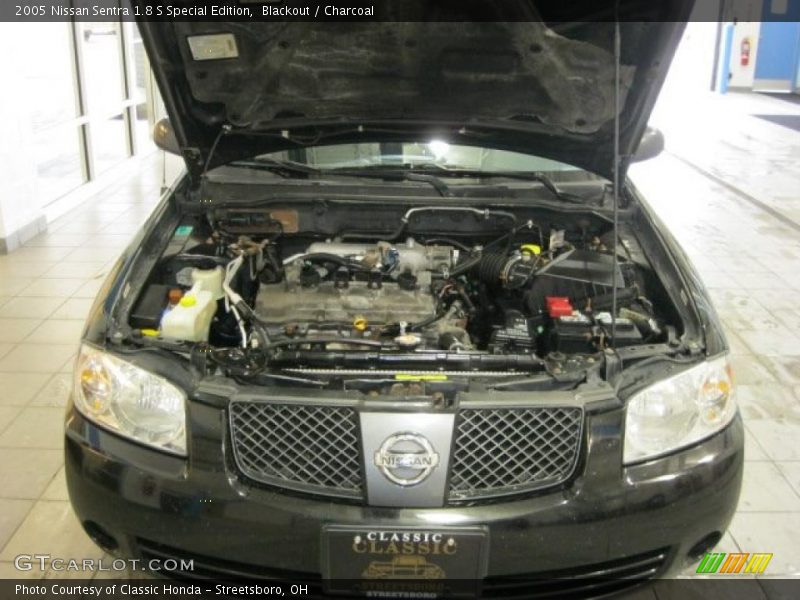 Blackout / Charcoal 2005 Nissan Sentra 1.8 S Special Edition
