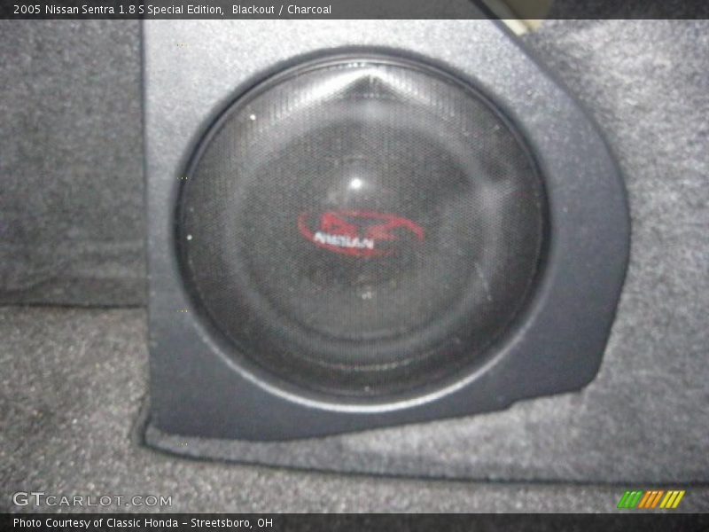 Blackout / Charcoal 2005 Nissan Sentra 1.8 S Special Edition