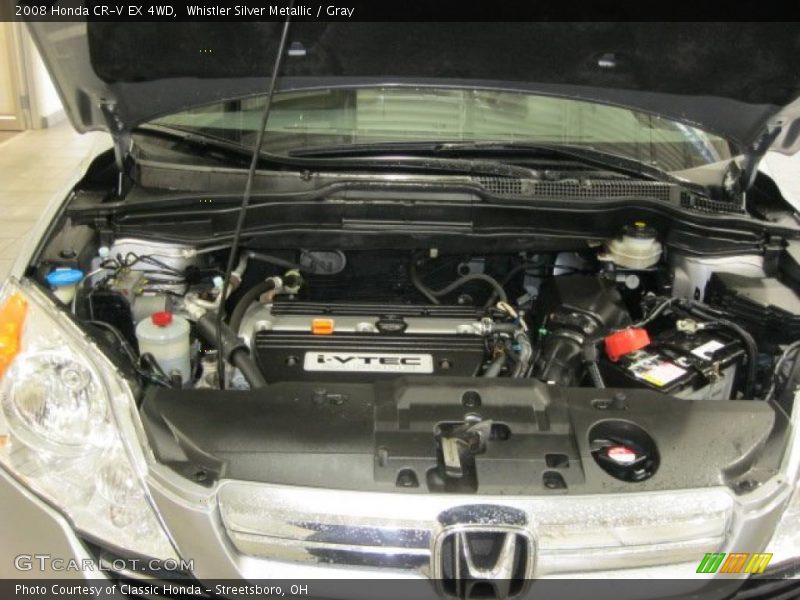Whistler Silver Metallic / Gray 2008 Honda CR-V EX 4WD