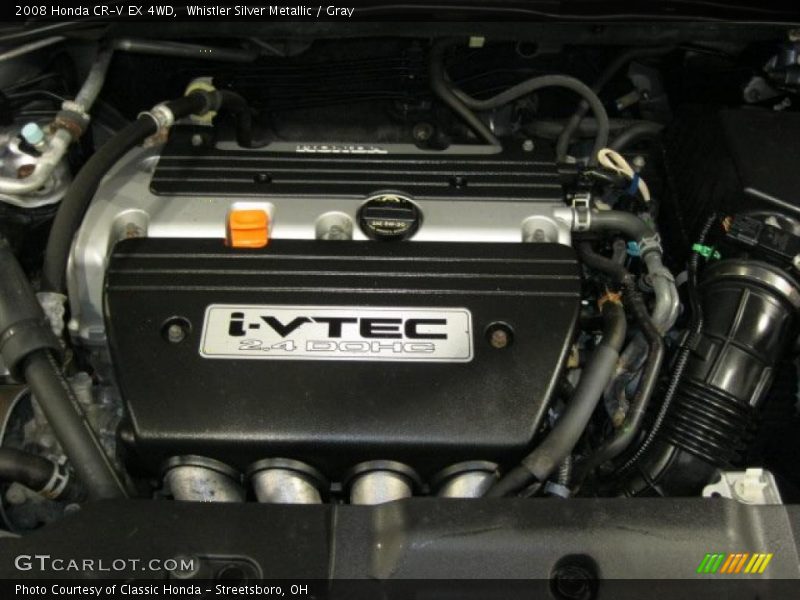 Whistler Silver Metallic / Gray 2008 Honda CR-V EX 4WD
