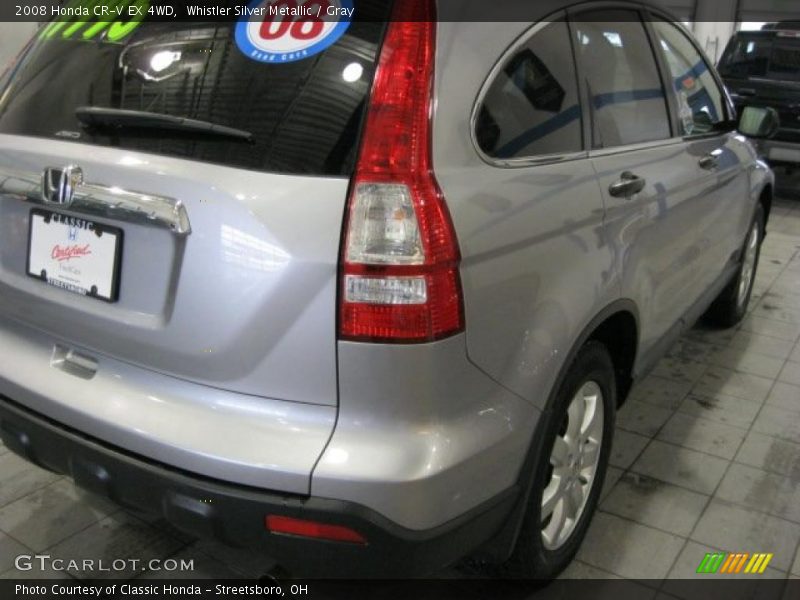 Whistler Silver Metallic / Gray 2008 Honda CR-V EX 4WD