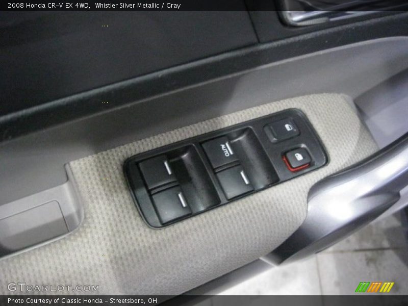 Whistler Silver Metallic / Gray 2008 Honda CR-V EX 4WD
