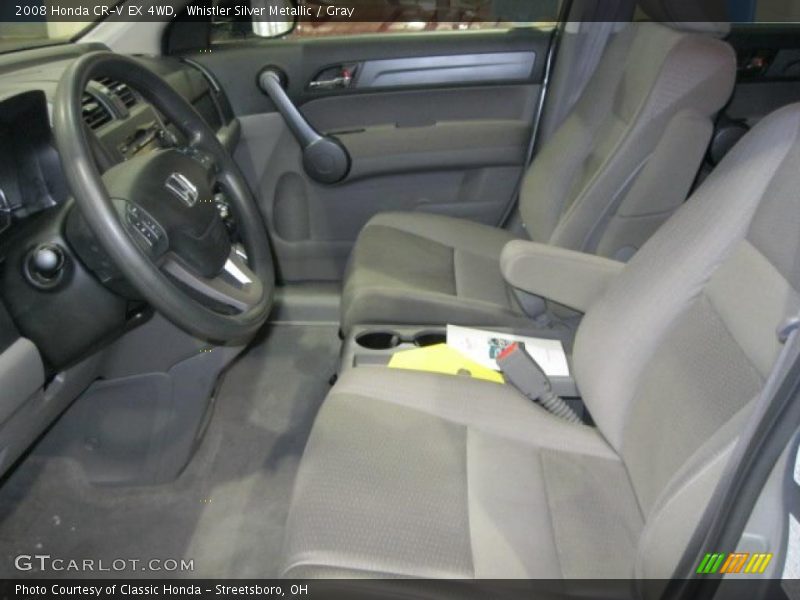 Whistler Silver Metallic / Gray 2008 Honda CR-V EX 4WD