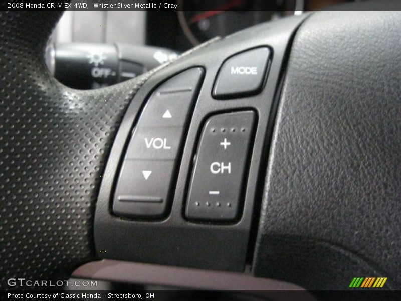 Whistler Silver Metallic / Gray 2008 Honda CR-V EX 4WD