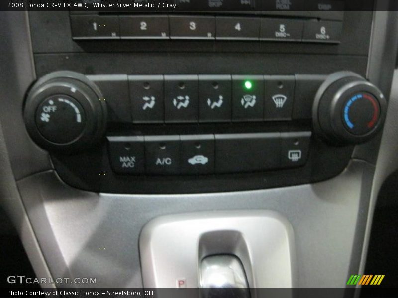 Whistler Silver Metallic / Gray 2008 Honda CR-V EX 4WD