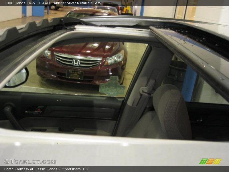 Whistler Silver Metallic / Gray 2008 Honda CR-V EX 4WD