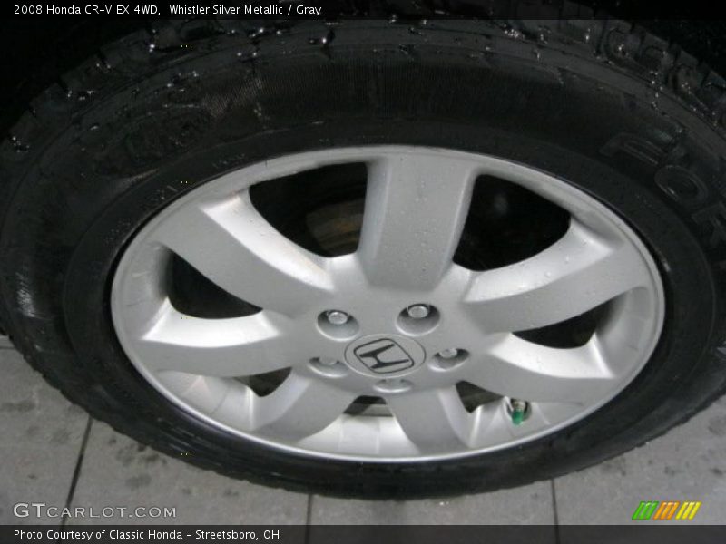 Whistler Silver Metallic / Gray 2008 Honda CR-V EX 4WD