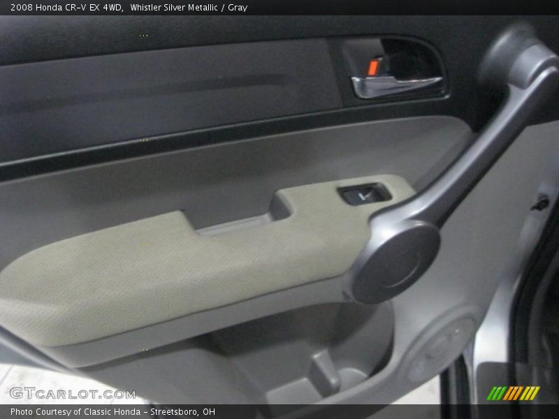Whistler Silver Metallic / Gray 2008 Honda CR-V EX 4WD
