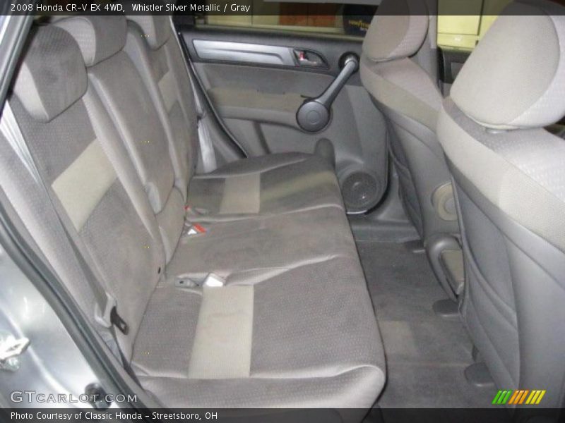 Whistler Silver Metallic / Gray 2008 Honda CR-V EX 4WD