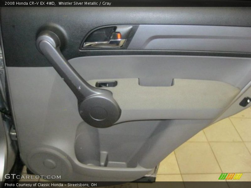 Whistler Silver Metallic / Gray 2008 Honda CR-V EX 4WD