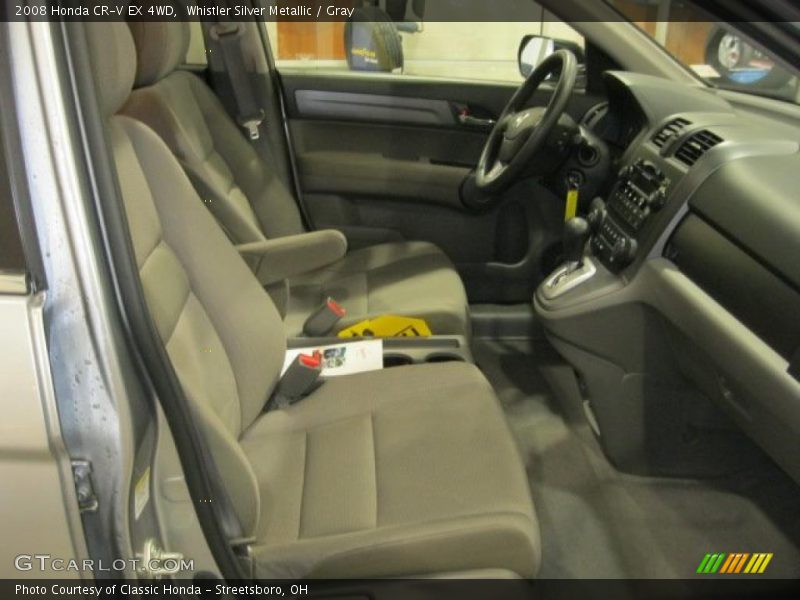 Whistler Silver Metallic / Gray 2008 Honda CR-V EX 4WD