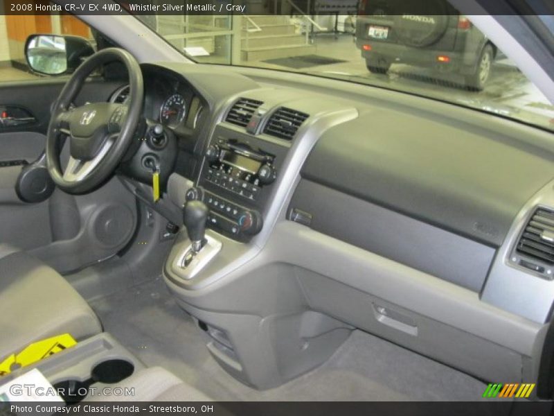 Whistler Silver Metallic / Gray 2008 Honda CR-V EX 4WD