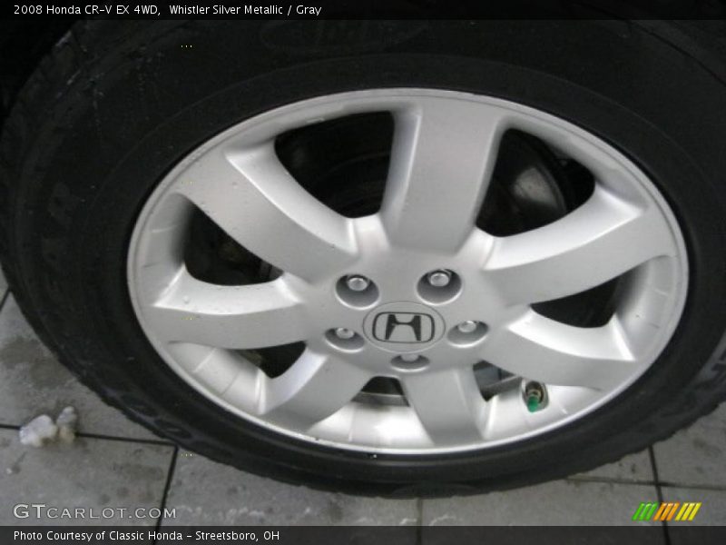 Whistler Silver Metallic / Gray 2008 Honda CR-V EX 4WD