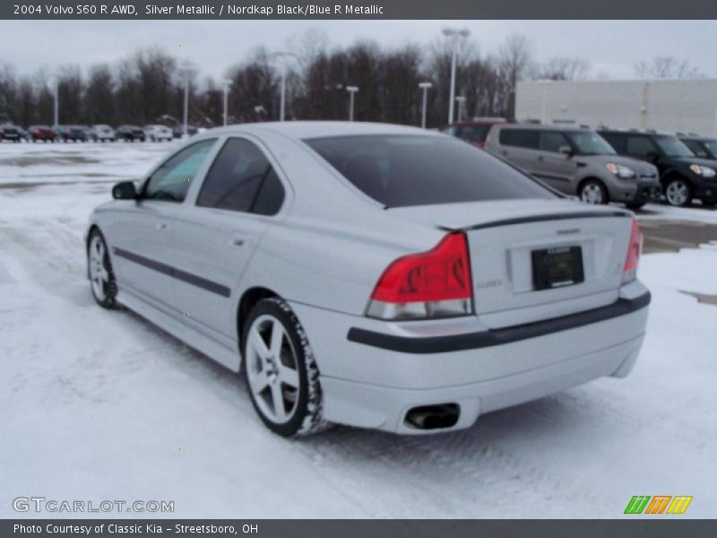 Silver Metallic / Nordkap Black/Blue R Metallic 2004 Volvo S60 R AWD