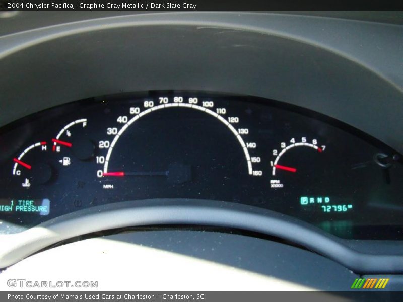 Graphite Gray Metallic / Dark Slate Gray 2004 Chrysler Pacifica