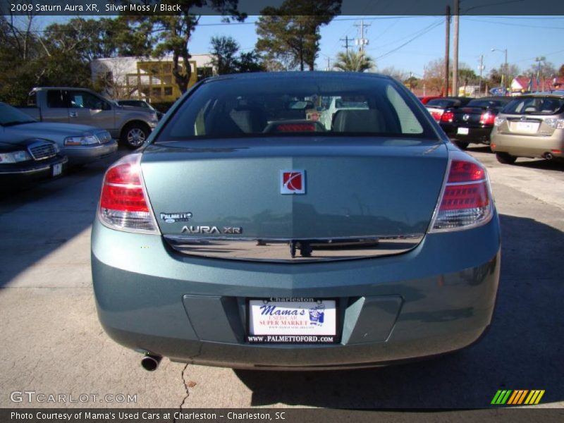 Silver Moss / Black 2009 Saturn Aura XR