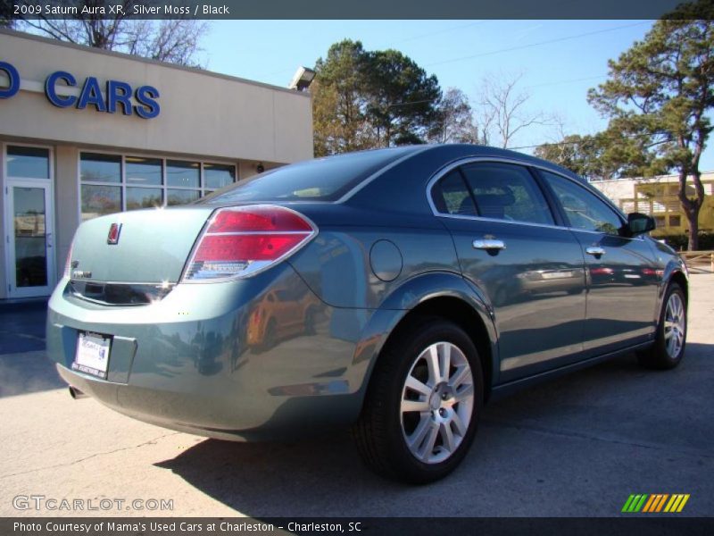 Silver Moss / Black 2009 Saturn Aura XR