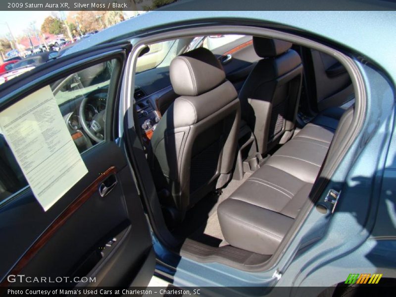 Silver Moss / Black 2009 Saturn Aura XR