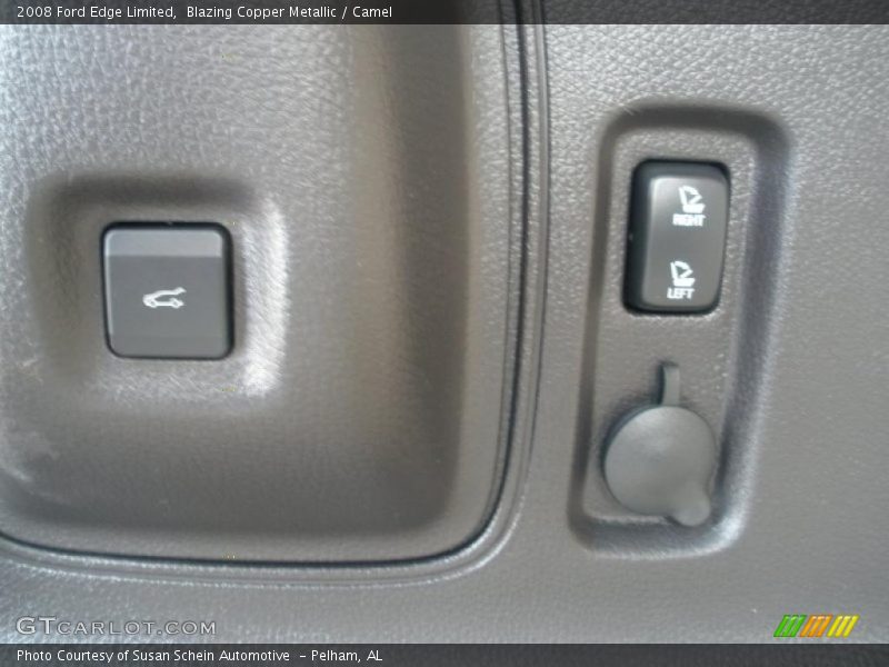 Blazing Copper Metallic / Camel 2008 Ford Edge Limited