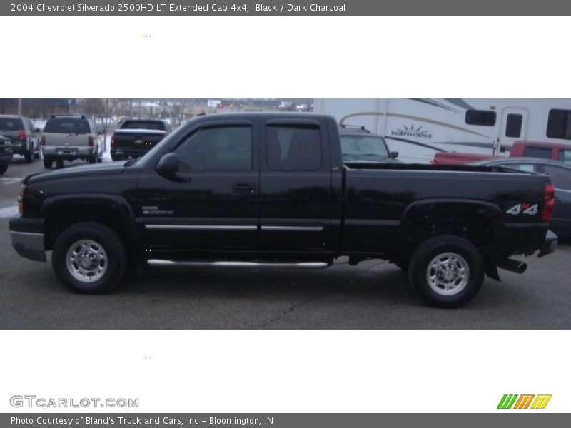 Black / Dark Charcoal 2004 Chevrolet Silverado 2500HD LT Extended Cab 4x4