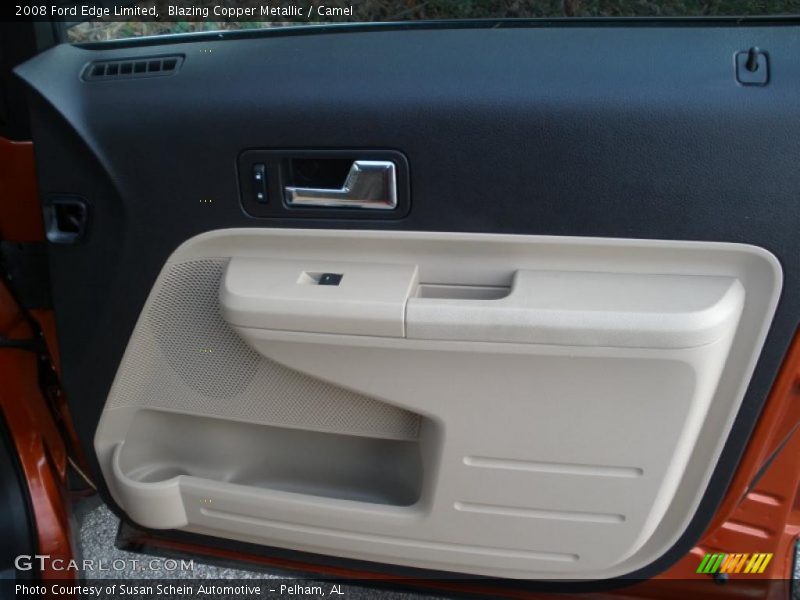 Blazing Copper Metallic / Camel 2008 Ford Edge Limited