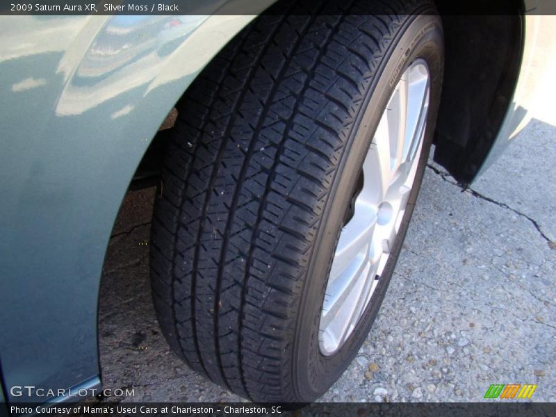 Silver Moss / Black 2009 Saturn Aura XR