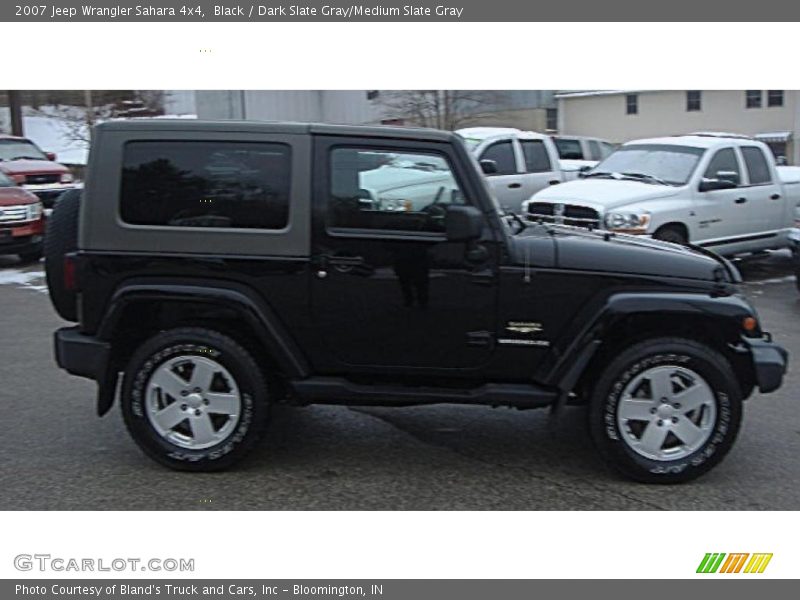 Black / Dark Slate Gray/Medium Slate Gray 2007 Jeep Wrangler Sahara 4x4