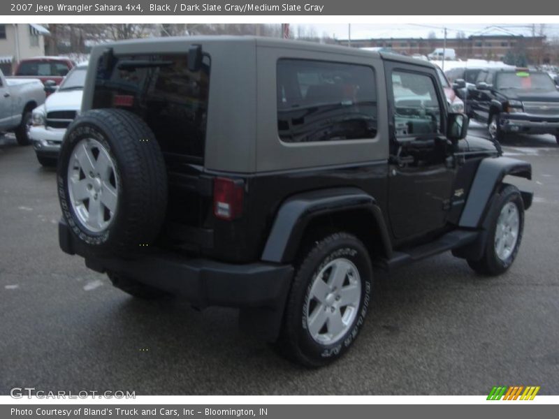 Black / Dark Slate Gray/Medium Slate Gray 2007 Jeep Wrangler Sahara 4x4