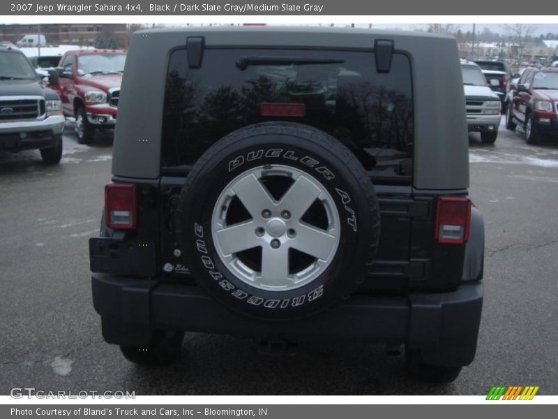 Black / Dark Slate Gray/Medium Slate Gray 2007 Jeep Wrangler Sahara 4x4
