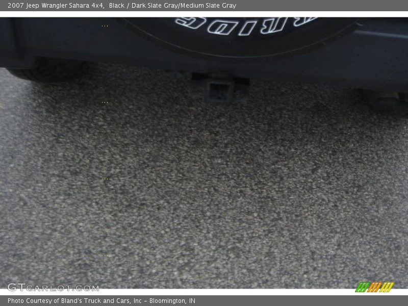 Black / Dark Slate Gray/Medium Slate Gray 2007 Jeep Wrangler Sahara 4x4