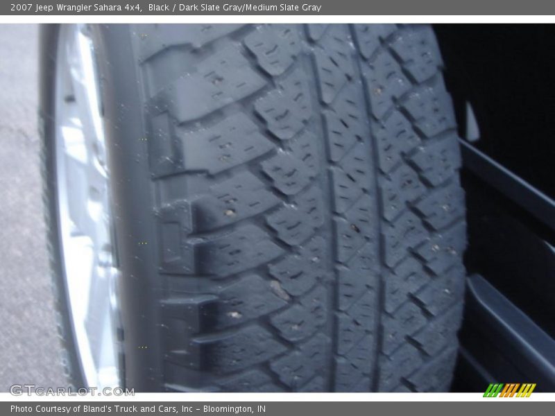 Black / Dark Slate Gray/Medium Slate Gray 2007 Jeep Wrangler Sahara 4x4