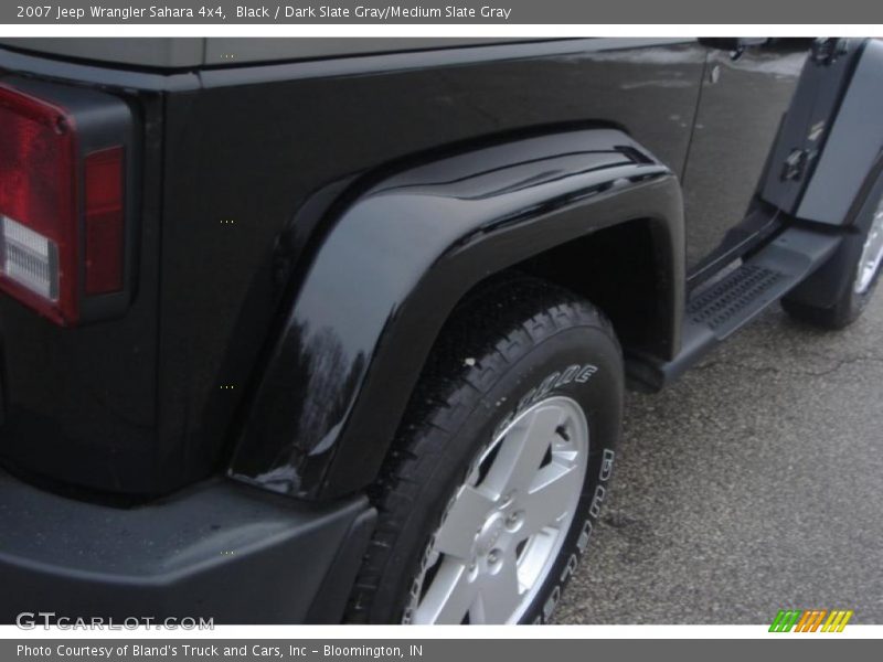 Black / Dark Slate Gray/Medium Slate Gray 2007 Jeep Wrangler Sahara 4x4