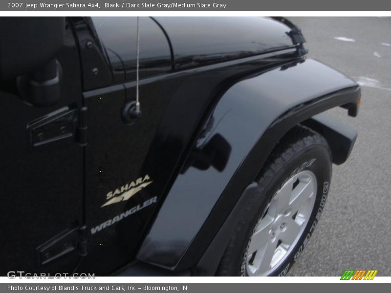 Black / Dark Slate Gray/Medium Slate Gray 2007 Jeep Wrangler Sahara 4x4